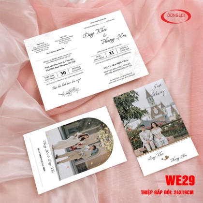 In Thiệp Cưới 19 20 1 In Nhanh Thiệp Cưới
