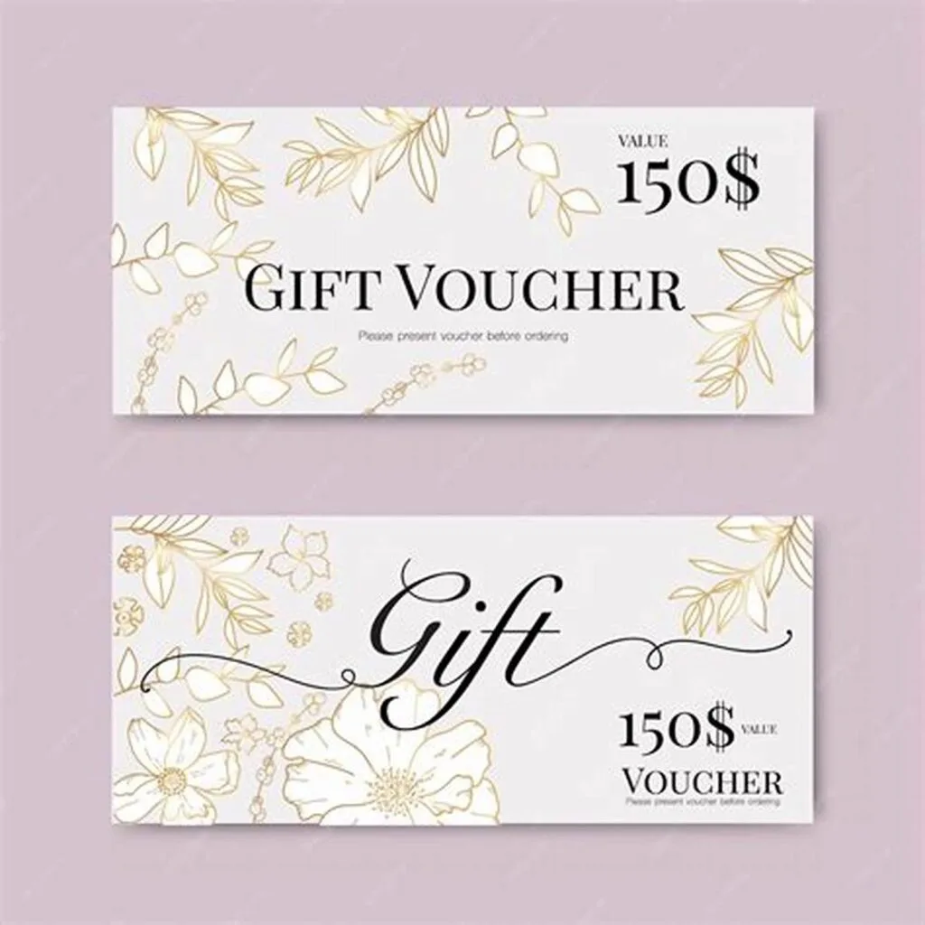 Tuyển Tập 25+ Mẫu Voucher Bán Chạy Nhất Hiện Nay | In Đồng Lợi | 3