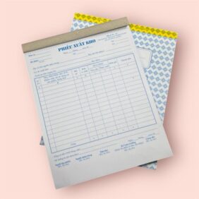 In Phiếu Xuất Kho 3 Liên