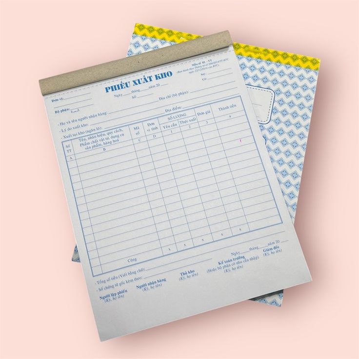 In Phiếu Xuất Kho 3 Liên