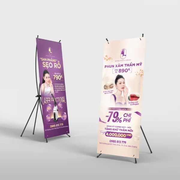 Mẫu Standee: Gợi Ý Các Mẫu Thiết Kế Đẹp Và Hiệu Quả Nhất | In Đồng Lợi | 4