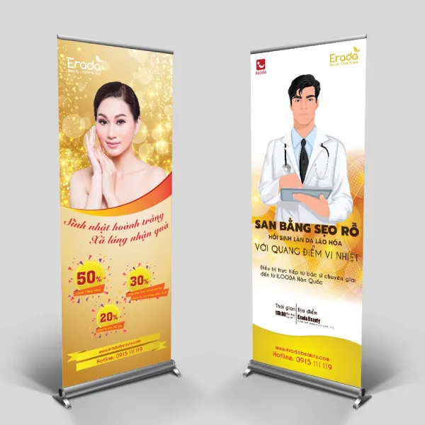 Mẫu Standee: Gợi Ý Các Mẫu Thiết Kế Đẹp Và Hiệu Quả Nhất | In Đồng Lợi | 2