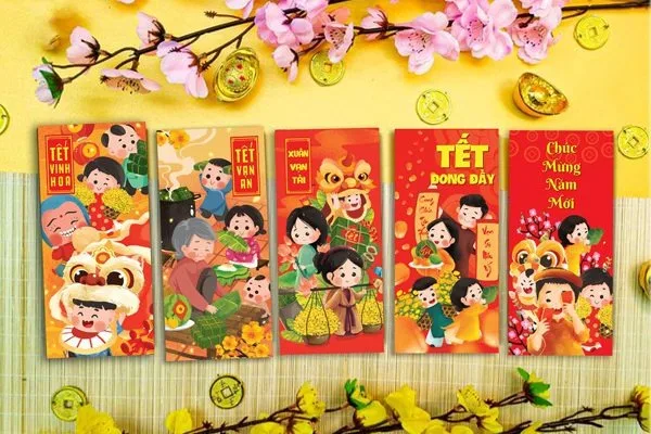 Khám Phá 10 Kiểu Bao Lì Xì Xưa, Phong Cách Vintage Gợi Nhớ Ký Ức 21 Bao Li Xi Vintage 4 Khám Phá 10 Kiểu Bao Lì Xì Xưa, Phong Cách Vintage Gợi Nhớ Ký Ức | In Đồng Lợi | 21