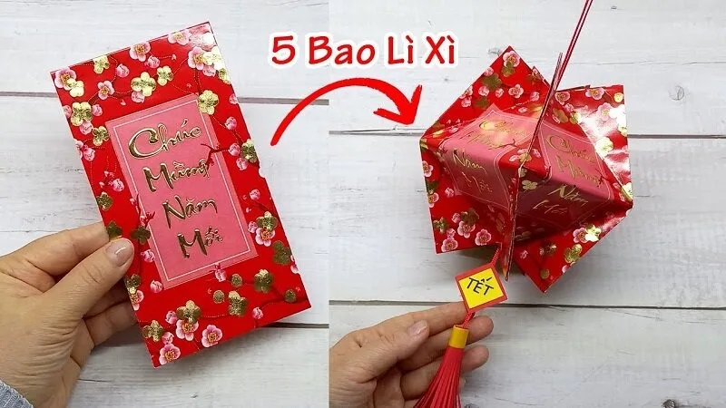 Gợi Ý 5 Ý Tưởng Trang Trí Tết Bằng Bao Lì Xì Cho Tết Thêm Đặc Sắc 4 Lam Long Den Bang Bao Li Xi 2 Gợi Ý 5 Ý Tưởng Trang Trí Tết Bằng Bao Lì Xì Cho Tết Thêm Đặc Sắc | In Đồng Lợi | 4