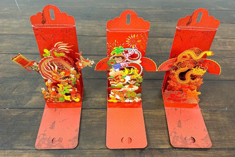 Hướng Dẫn Làm Bao Lì Xì 3D Đơn Giản Tại Nhà Chỉ Trong 4 Bước | In Đồng Lợi | 3