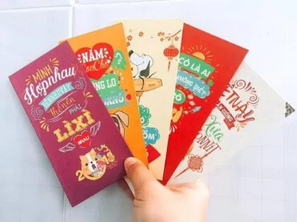 Những Chiếc Bao Lì Xì Bá Đạo Nhất Việt Nam Độc Đáo Và Sáng Tạo.