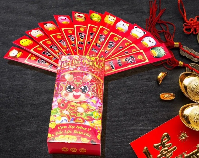 Cách Làm Bao Lì Xì Gieo Quẻ Bằng Giấy Độc Đáo, Nhanh Gọn | In Đồng Lợi | 1