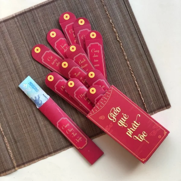 Cách Làm Bao Lì Xì Gieo Quẻ Bằng Giấy Độc Đáo, Nhanh Gọn | In Đồng Lợi | 5