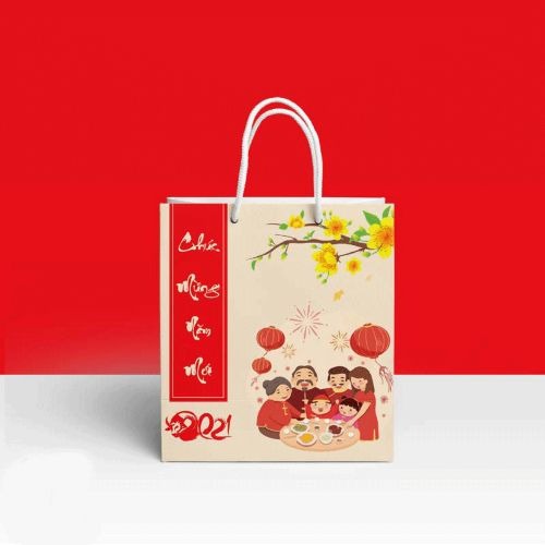 Xu Hướng Túi Giấy Đựng Lịch 2026: Ứng Dụng Kỹ Thuật Ép Kim Và Thúc Nổi Cao Cấp | In Đồng Lợi | 2