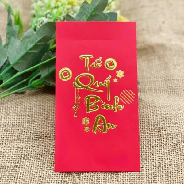 Top 10 Mẫu Bao Lì Xì Ép Kim Tài Lộc Bạn Không Nên Bỏ Lỡ | In Đồng Lợi | 12