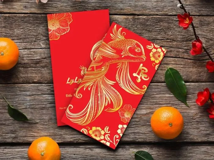 Top 10 Mẫu Bao Lì Xì Ép Kim Tài Lộc Bạn Không Nên Bỏ Lỡ | In Đồng Lợi | 1