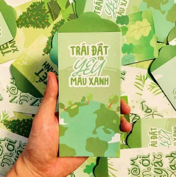 Mê Mẩn +20 Mẫu Bao Lì Xì Màu Xanh: Lời Chúc Tài Lộc, May Mắn | In Đồng Lợi | 2