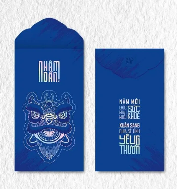 Mê Mẩn +20 Mẫu Bao Lì Xì Màu Xanh: Lời Chúc Tài Lộc, May Mắn | In Đồng Lợi | 7