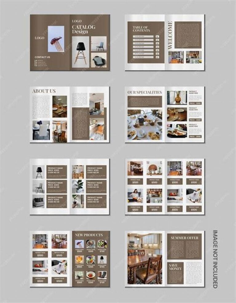 Top 10+ Mẫu catalogue đẹp mắt, chuyên nghiệp cho doanh nghiệp » In Đồng Lợi