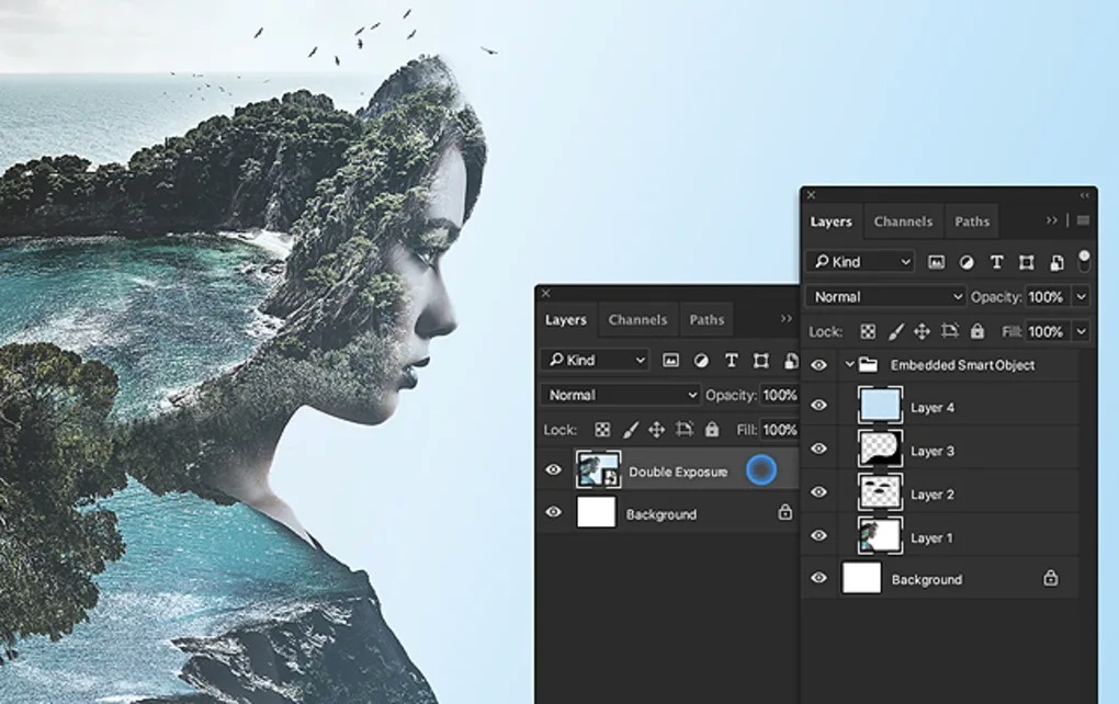 Giao Diện Phần Mềm Thiết Kế Adobe Photoshop