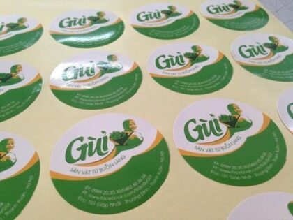 Tem Nhãn Decal Giấy Bóng In Nhanh Lấy Ngay