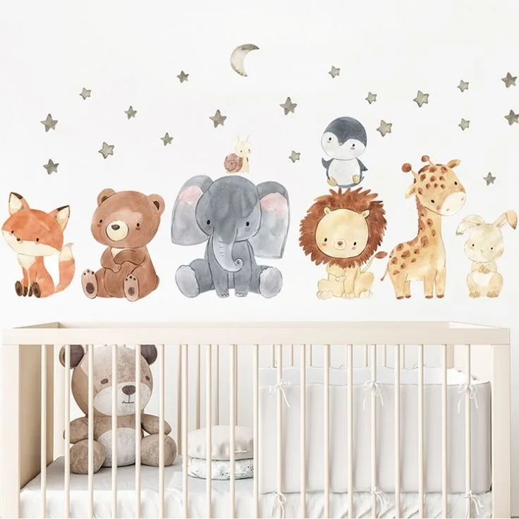 Các Mẫu Sticker Cute Chủ Đề Động Vật