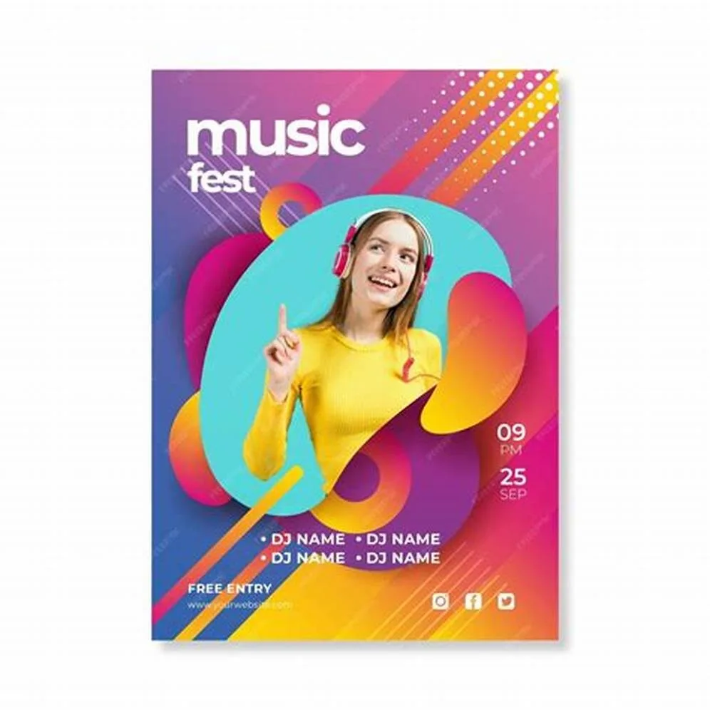 Mẫu Poster Âm Nhạc