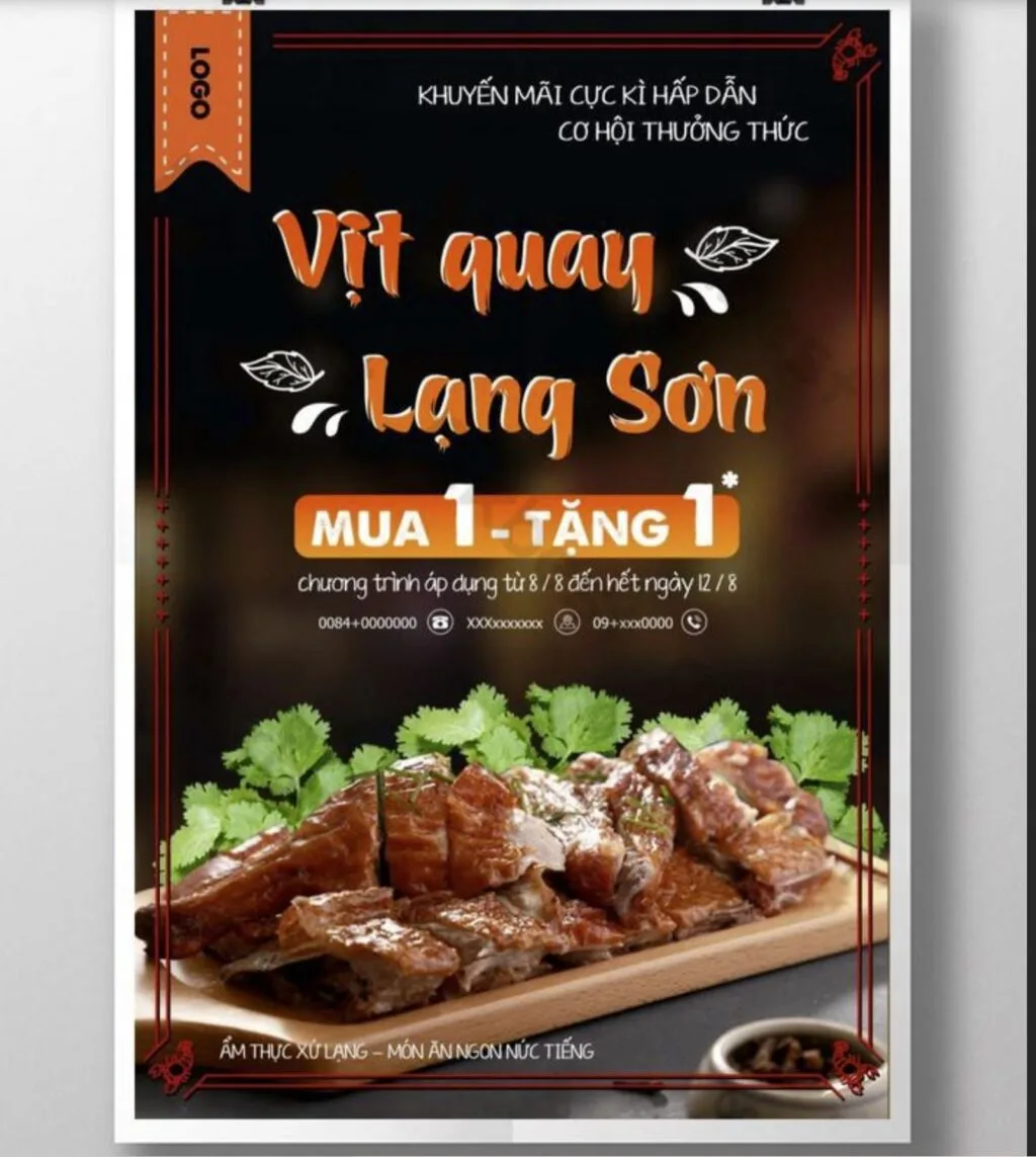 Mẫu Poster Khai Trương Đẹp - Ấn Tượng Thu Hút Khách Hàng | In Đồng Lợi | 4