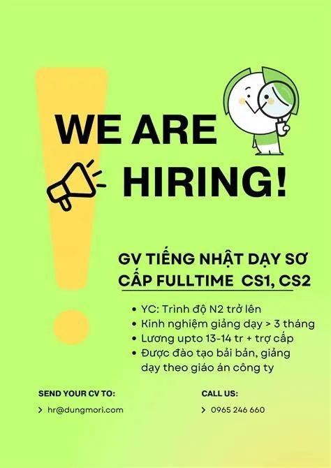 10+Mẫu Poster Tuyển Dụng Bí Quyết Thiết Kế Độc Đáo Thu Hút Ứng Viên | In Đồng Lợi | 1