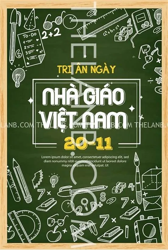 Thiết Kế Poster 20 11 Ấn Tượng Gợi Ý Đẹp Cho Ngày Nhà Giáo Việt Nam 3 Poster 20 11 3 Poster 20 11