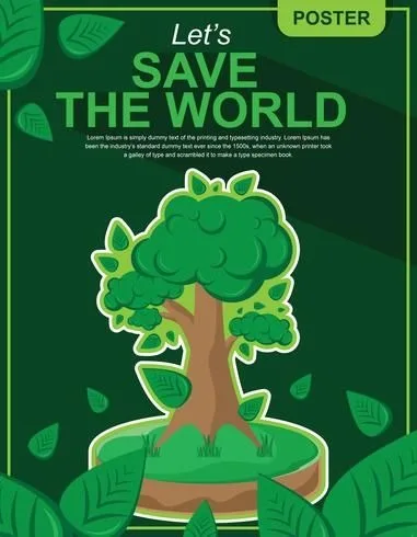 Poster Bảo Vệ Môi Trường