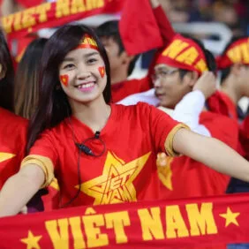 Sticker Dán Mặt Cờ Việt Nam