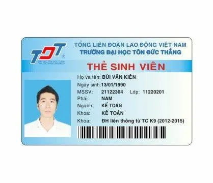 Kích Thước Thẻ Sinh Viên