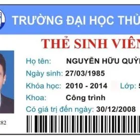Kích Thước Thẻ Sinh Viên