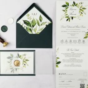 Mẫu Thiệp Cưới Nhà Gái