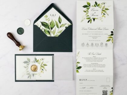 Mẫu Thiệp Cưới Nhà Gái