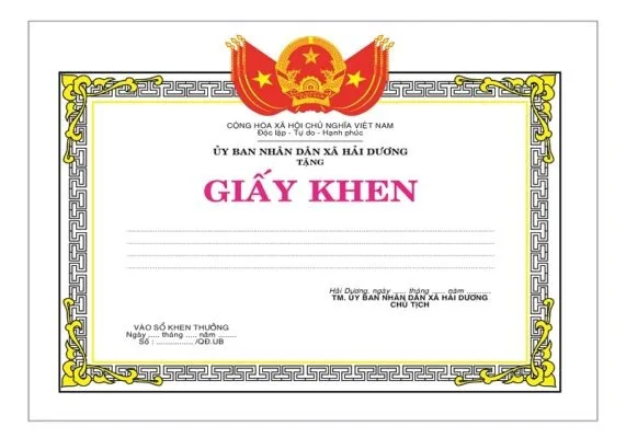 50+ Mẫu Giấy Khen Miễn Phí, Dễ Dùng, Chuẩn Bộ Giáo Dục | In Đồng Lợi | 15