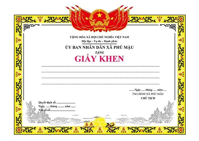 50+ Mẫu Giấy Khen Miễn Phí, Dễ Dùng, Chuẩn Bộ Giáo Dục | In Đồng Lợi | 11