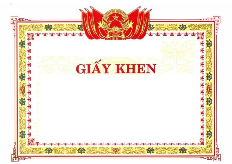 50+ Mẫu Giấy Khen Miễn Phí, Dễ Dùng, Chuẩn Bộ Giáo Dục | In Đồng Lợi | 12