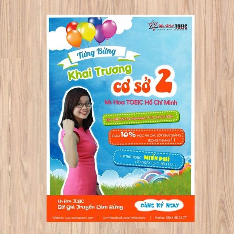 [Th] 10+ Mẫu Tờ Rơi Quảng Cáo Trung Tâm Ngoại Ngữ Hiệu Quả | In Đồng Lợi | 4