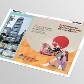 [Th] 20 Mẫu Tờ Rơi Quảng Cáo Trung Tâm Ngoại Ngữ Hiệu Quả | In Đồng Lợi | 1