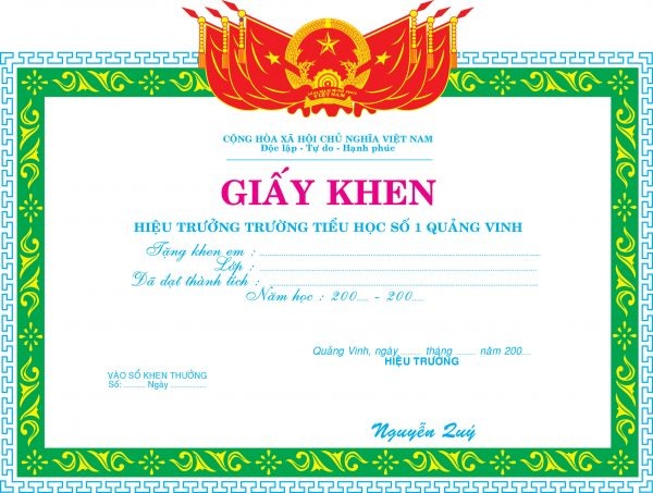 50+ Mẫu Giấy Khen Miễn Phí, Dễ Dùng, Chuẩn Bộ Giáo Dục 20 8 Mau Giay Khen 50+ Mẫu Giấy Khen Miễn Phí, Dễ Dùng, Chuẩn Bộ Giáo Dục | In Đồng Lợi | 16