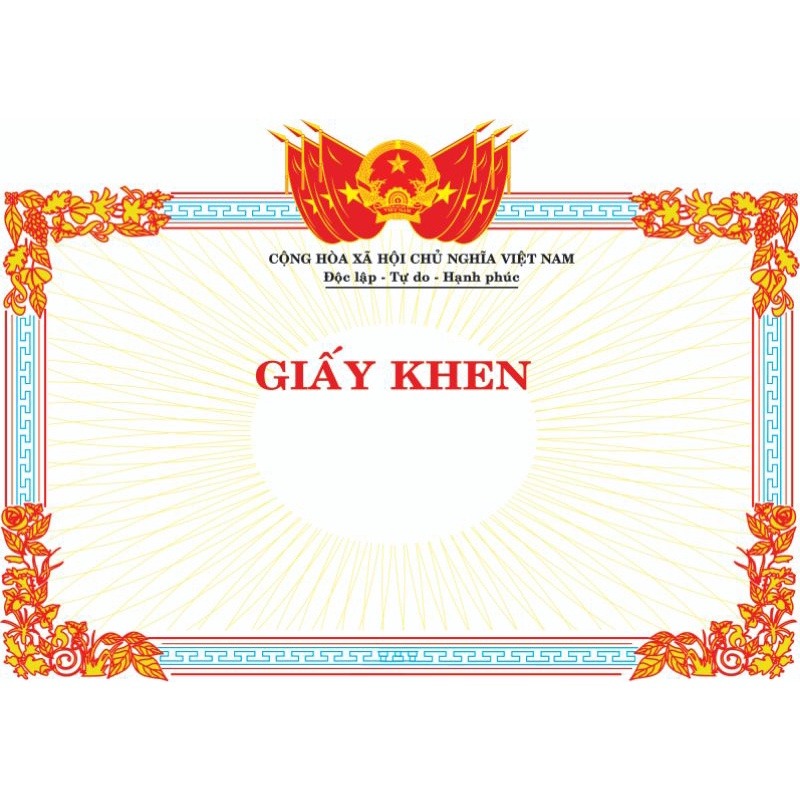 50+ Mẫu Giấy Khen Miễn Phí, Dễ Dùng, Chuẩn Bộ Giáo Dục 18 Mau Giay Khen 1 50+ Mẫu Giấy Khen Miễn Phí, Dễ Dùng, Chuẩn Bộ Giáo Dục | In Đồng Lợi | 14