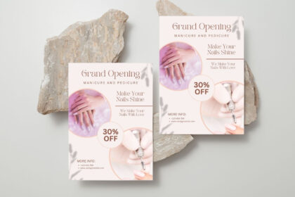 Mẫu Tờ Rơi Khai Trương Spa, Thẩm Mỹ Viện