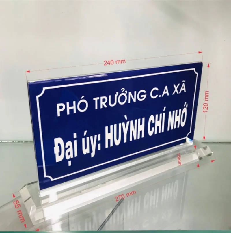 Bảng Tên Đại Biểu