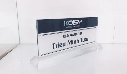 Top 25+ Mẫu Bảng Tên Để Bàn Đẹp - Chuyên Nghiệp Cho Văn Phòng Hiện Đại | In Đồng Lợi | 1