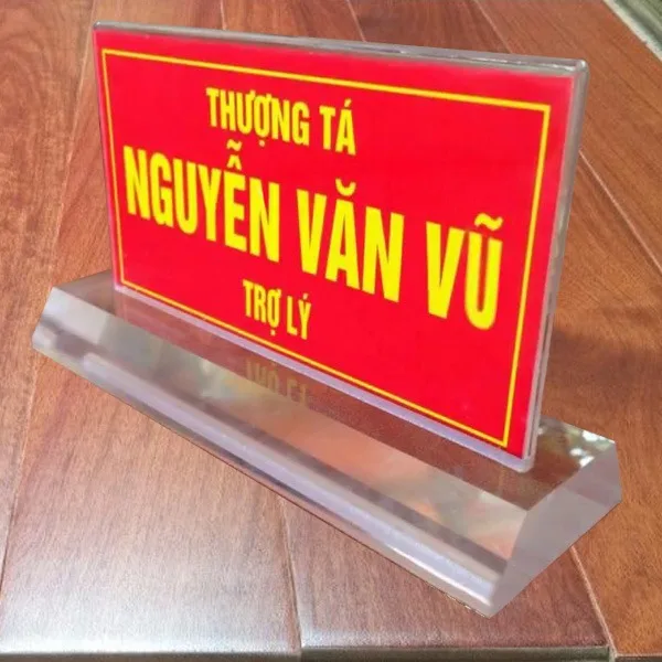 Bảng Tên Để Bàn 32 6 Bang Ten De Ban Bảng Tên Để Bàn | In Đồng Lợi | 9