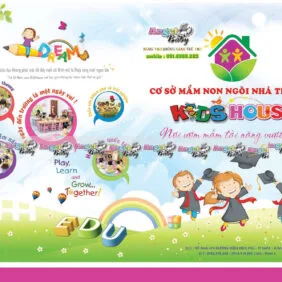 Mẫu Tờ Rơi Tuyển Sinh Mầm Non Đẹp