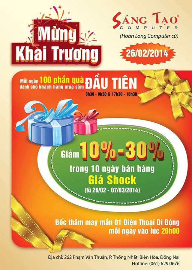 10+ Mẫu Tờ Rơi Khuyến Mãi: Bí Quyết Tăng Trưởng Doanh Thu 6 To Roi Khuyen Mai 14 1 Mẫu Tờ Rơi Chương Trình Khuyến Mãi Khai Trương