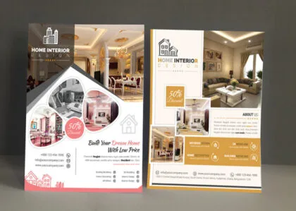 Mẫu Tờ Rơi Đẹp Phong Cách Hiện Đại