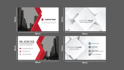 Kích Thước Card Visit