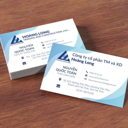15+ Mẫu Card Visit Công Ty Đẹp – Chuẩn Thương Hiệu, Gây Ấn Tượng Ngay Từ Cái Nhìn Đầu Tiên | In Đồng Lợi | 5