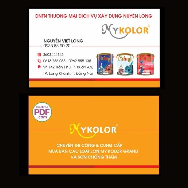 15+ Mẫu Card Visit Xây Dựng Đẹp – Chuyên Nghiệp, Ấn Tượng Và Chuẩn Thương Hiệu | In Đồng Lợi | 1