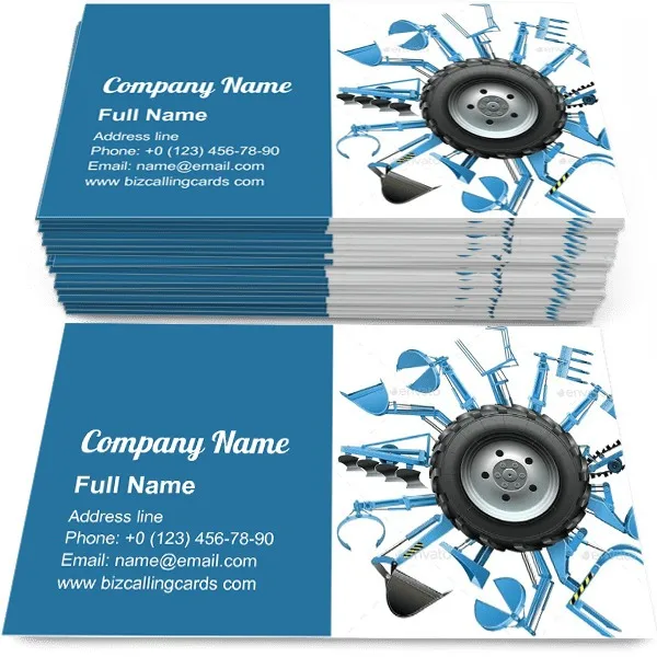 15+ Mẫu Card Visit Xây Dựng Đẹp – Chuyên Nghiệp, Ấn Tượng Và Chuẩn Thương Hiệu | In Đồng Lợi | 4