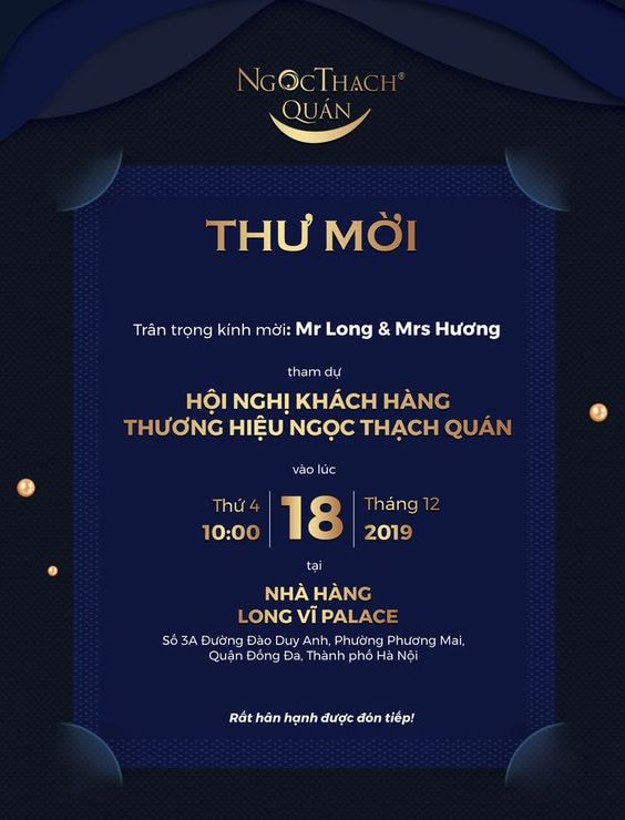 Cách Viết Thư Mời